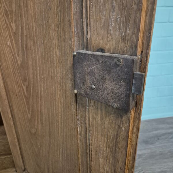 Kleiderschrank Schrank Biedermeier 1800 Eiche – Bild 19