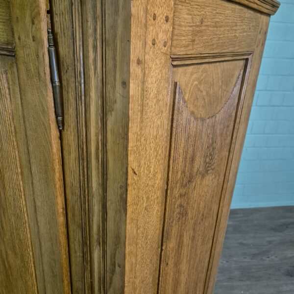Kleiderschrank Schrank Biedermeier 1800 Eiche – Bild 10