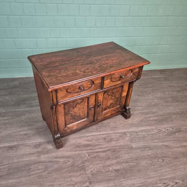 Anrichte Halbschrank Louis Philippe 1860 Nussbaum