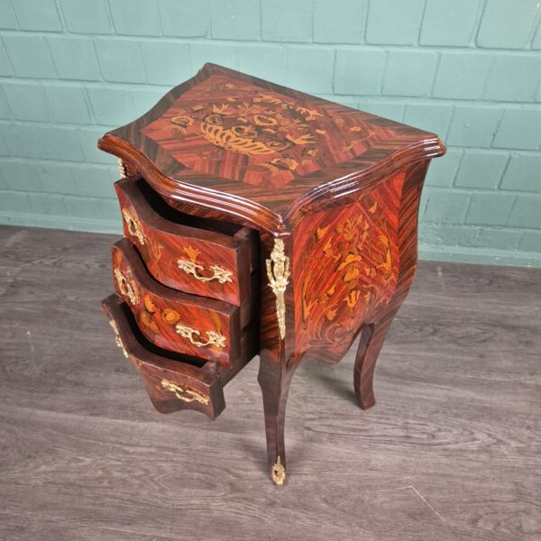 Kommode Neubarock Nussbaum 0,50 m – Bild 8