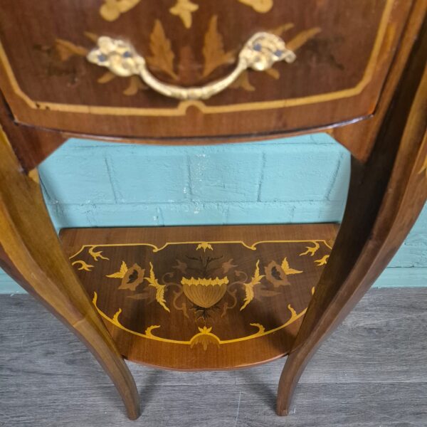 Wandtisch Konsolentisch Neubarock Nussbaum – Bild 5