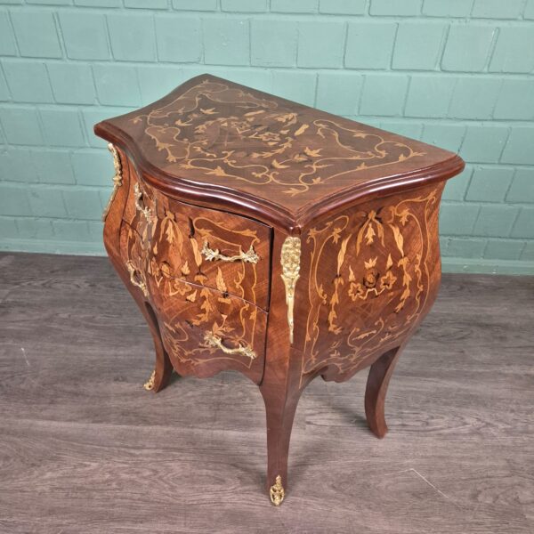 Kommode Barockstil Nussbaum 0,64 m – Bild 6