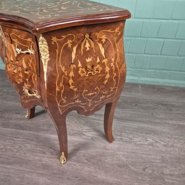 Kommode Barockstil Nussbaum 0,64 m – Bild 7