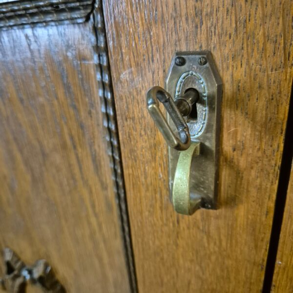 Buffetschrank Schrank Jugendstil 1900 Eiche – Bild 9