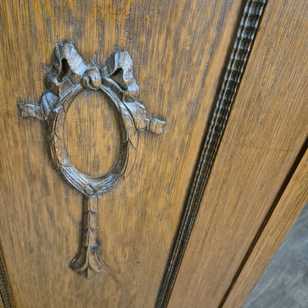 Buffetschrank Schrank Jugendstil 1900 Eiche – Bild 8