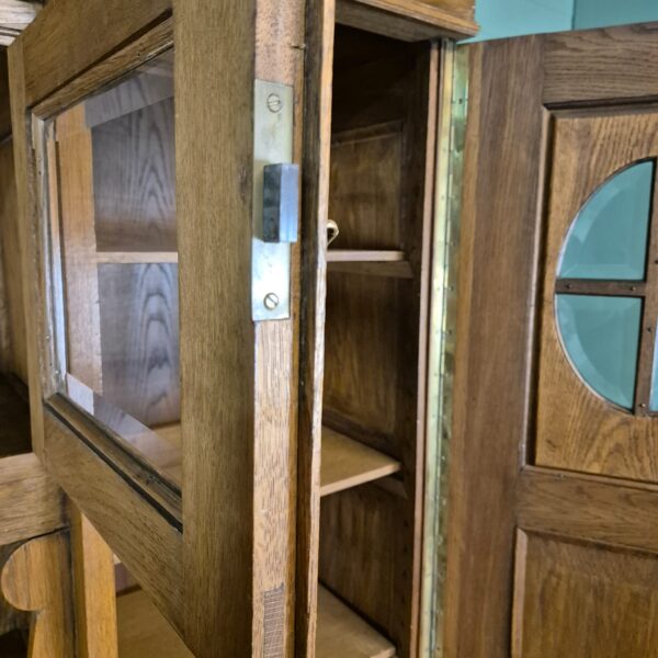 Buffetschrank Schrank Jugendstil 1900 Eiche – Bild 18
