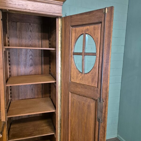 Buffetschrank Schrank Jugendstil 1900 Eiche – Bild 19