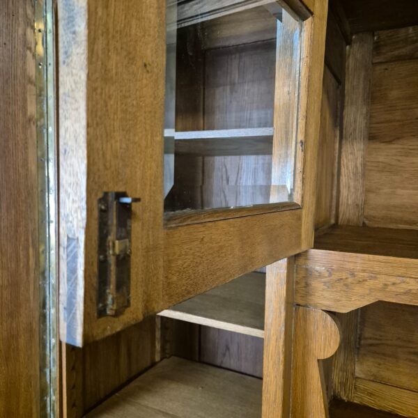 Buffetschrank Schrank Jugendstil 1900 Eiche – Bild 16