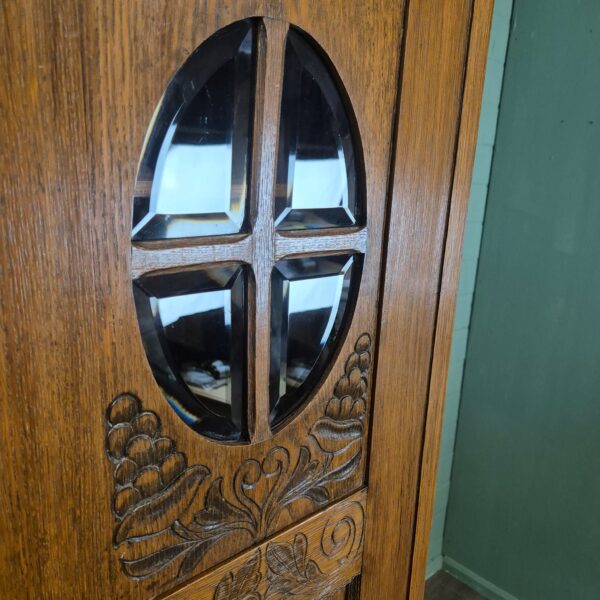 Buffetschrank Schrank Jugendstil 1900 Eiche – Bild 11