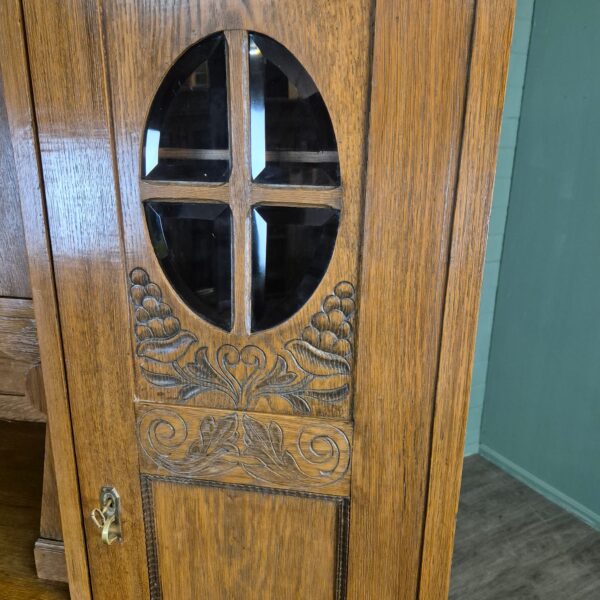 Buffetschrank Schrank Jugendstil 1900 Eiche – Bild 12
