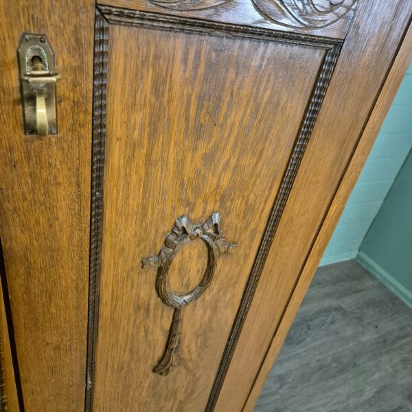 Buffetschrank Schrank Jugendstil 1900 Eiche – Bild 10