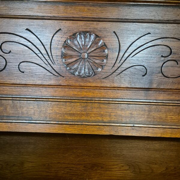 Buffetschrank Schrank Jugendstil 1900 Eiche – Bild 14