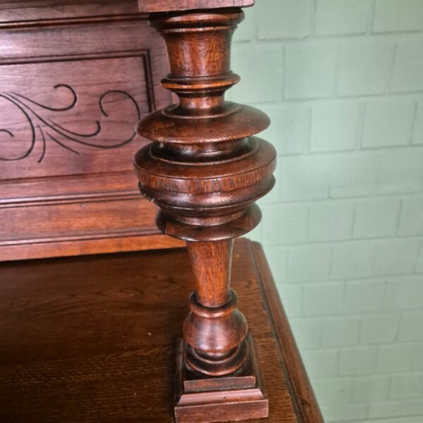 Buffetschrank Schrank Jugendstil 1900 Eiche – Bild 13