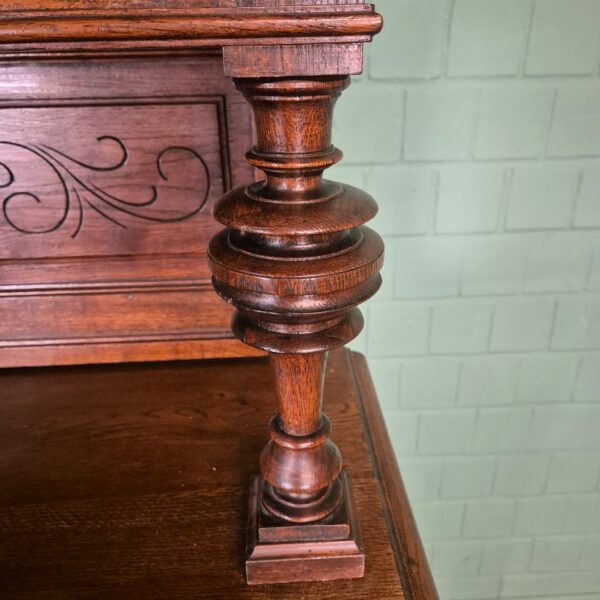 Buffetschrank Schrank Jugendstil 1900 Eiche – Bild 12