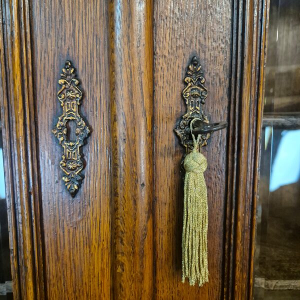 Buffetschrank Schrank Jugendstil 1900 Eiche – Bild 15