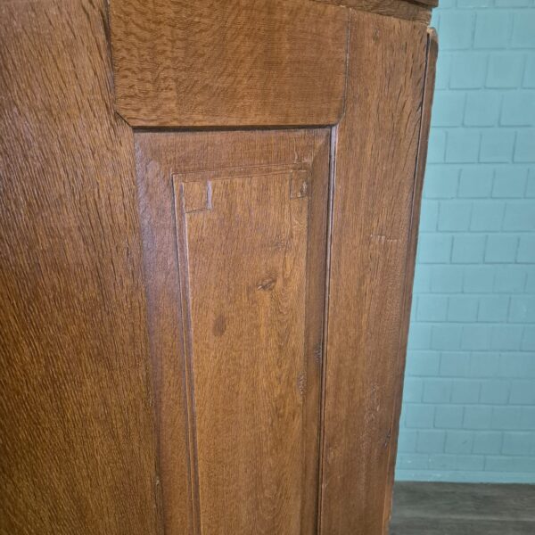 Kleiderschrank Schrank Biedermeier 1800 Eiche – Bild 9