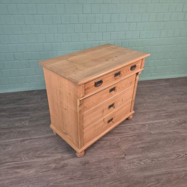 Kommode Jugendstil 1900 Kiefer – Bild 2
