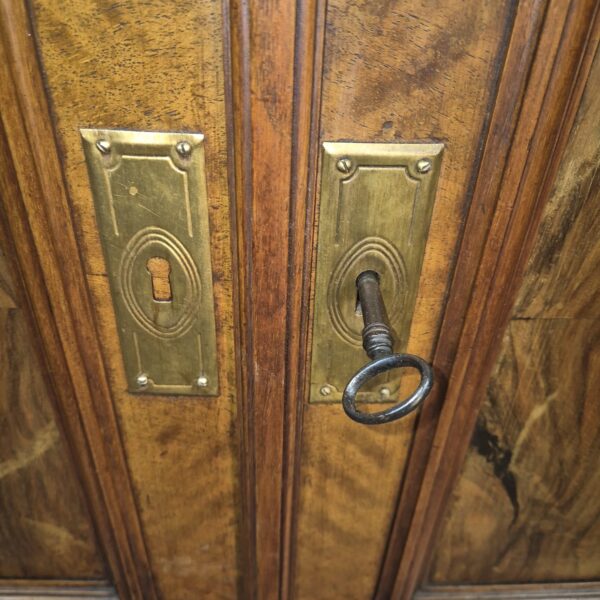 Anrichte Halbschrank Gründerzeit 1880 Nussbaum – Bild 6