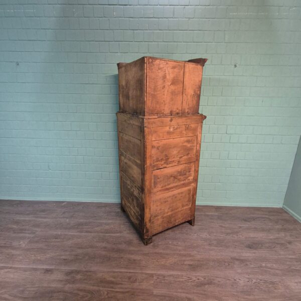 Eckschrank Biedermeier 1840 Mahagoni – Bild 26