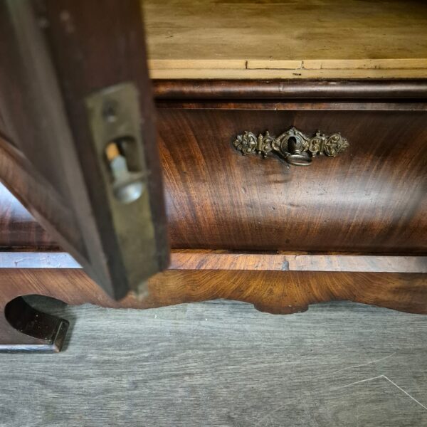 Eckschrank Biedermeier 1840 Mahagoni – Bild 16