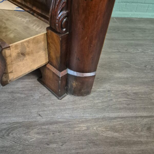 Eckschrank Biedermeier 1840 Mahagoni – Bild 25