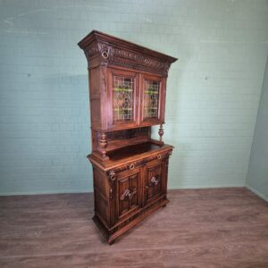 Buffetschrank Schrank Gründerzeit 1880 Eiche