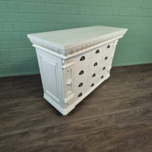Apothekerschrank Sideboard Anna Teakholz 1,25 m