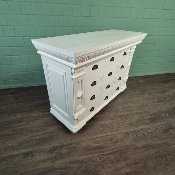 Apothekerschrank Sideboard Anna Teakholz 1,25 m