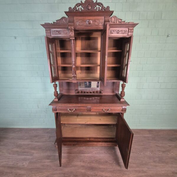 Buffetschrank Schrank Gründerzeit 1880 Eiche – Bild 18