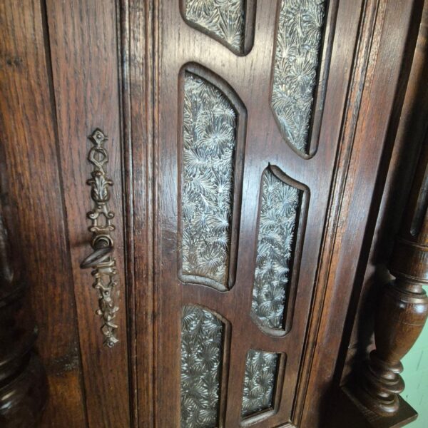 Buffetschrank Schrank Gründerzeit 1880 Eiche – Bild 12