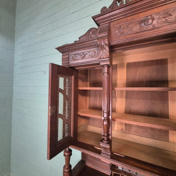 Buffetschrank Schrank Gründerzeit 1880 Eiche – Bild 20