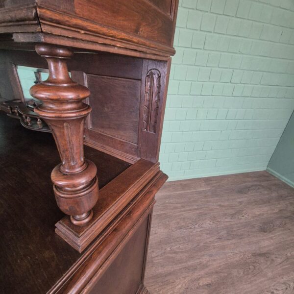 Buffetschrank Schrank Gründerzeit 1880 Eiche – Bild 10