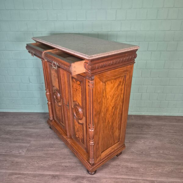 Vertiko Gründerzeit 1880 Nussbaum – Bild 14