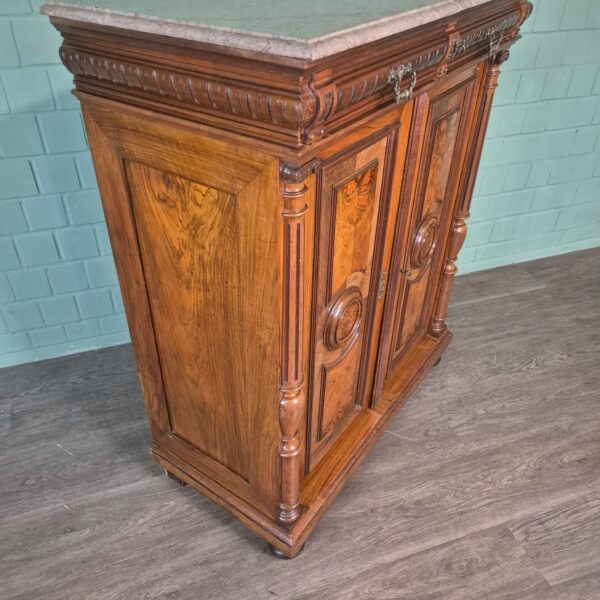Vertiko Gründerzeit 1880 Nussbaum – Bild 5