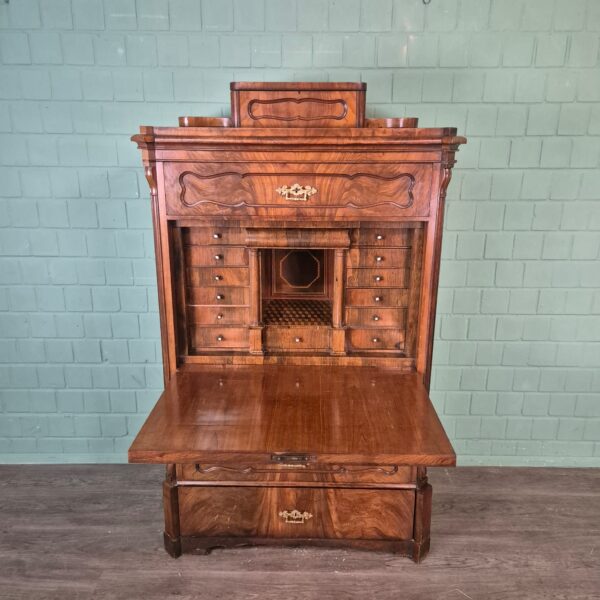 Sekretär Louis Philippe 1860 Mahagoni – Bild 8