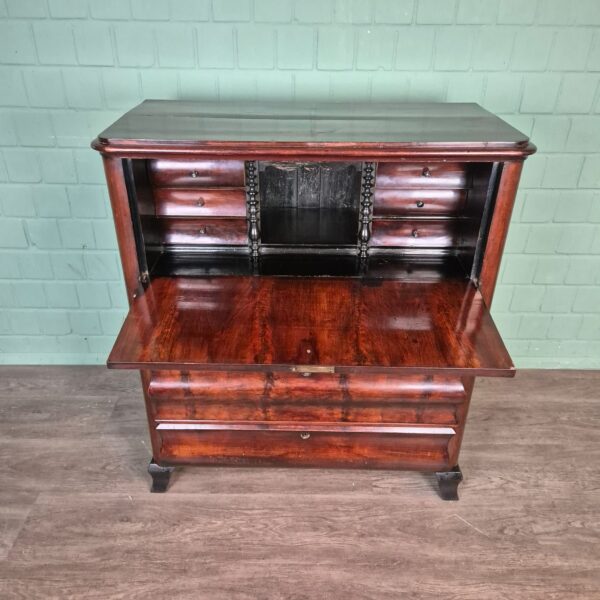 Sekretär Biedermeier 1850 Mahagoni – Bild 3