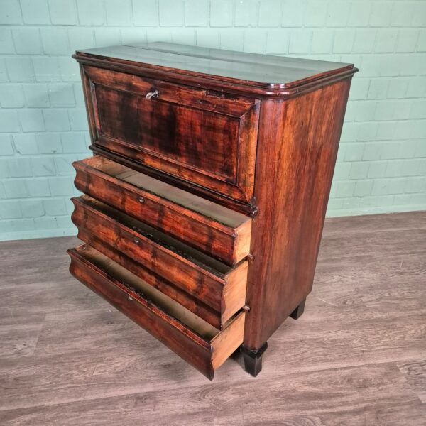 Sekretär Biedermeier 1850 Mahagoni – Bild 7