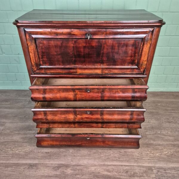 Sekretär Biedermeier 1850 Mahagoni – Bild 8