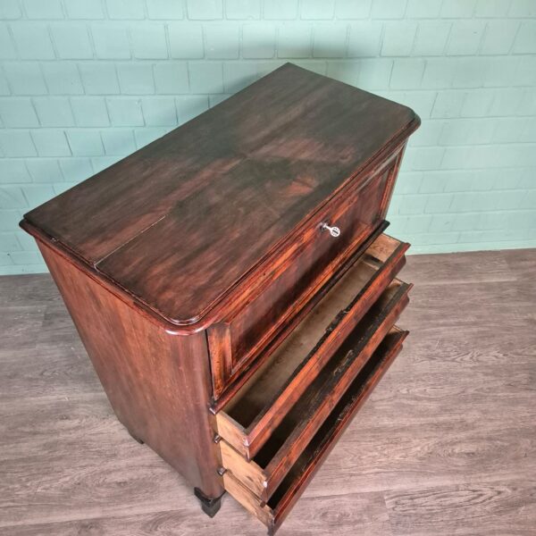 Sekretär Biedermeier 1850 Mahagoni – Bild 9