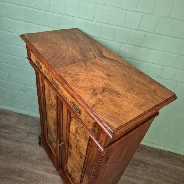 Vertiko Jugendstil 1900 Nussbaum – Bild 4