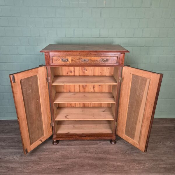 Vertiko Jugendstil 1900 Nussbaum – Bild 8