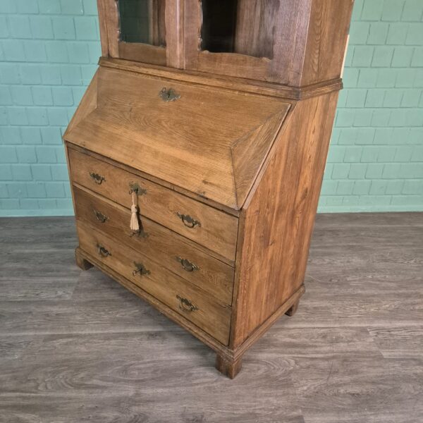 Sekretär Biedermeier 1880 Eiche – Bild 13