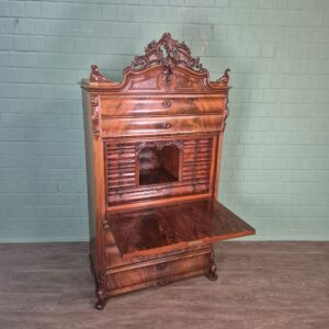 Sekretär Biedermeier 1860 Mahagoni