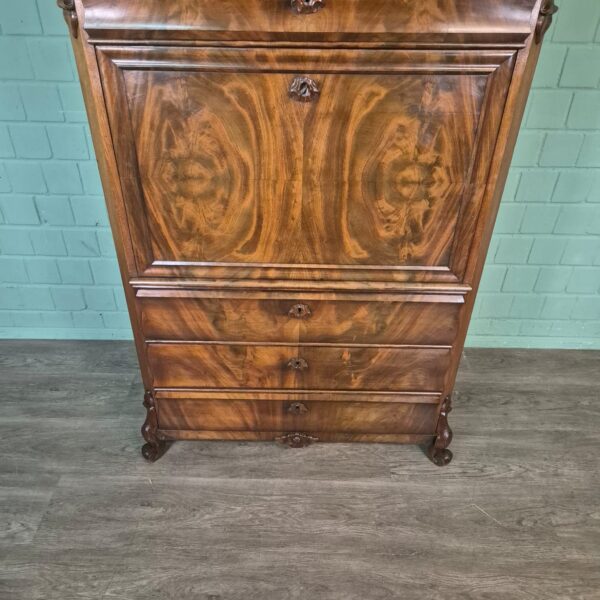 Sekretär Biedermeier 1860 Mahagoni – Bild 8