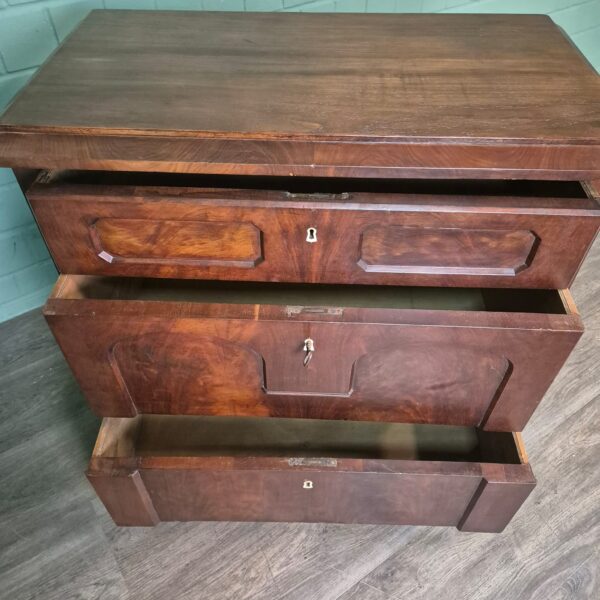 Kommode Biedermeier 1810 Mahagoni – Bild 10