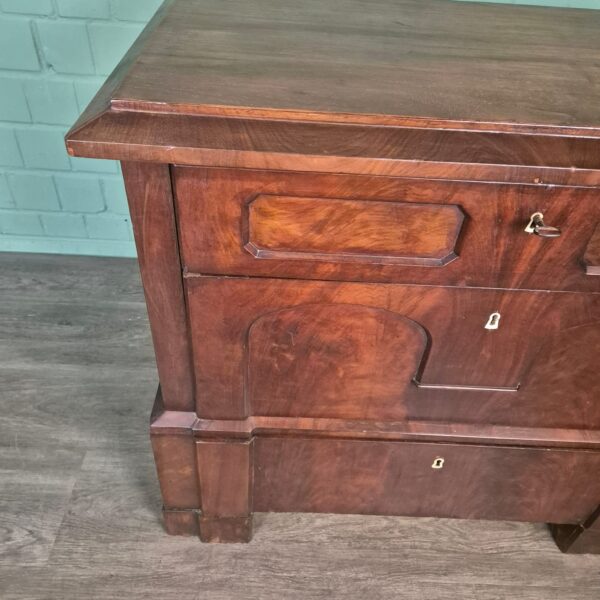 Kommode Biedermeier 1810 Mahagoni – Bild 5