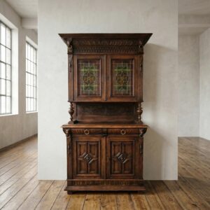 Buffetschrank Schrank Gründerzeit 1880 Eiche