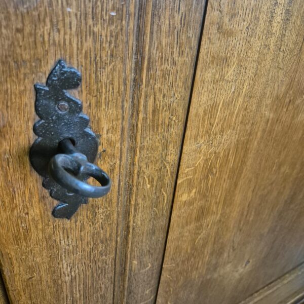 Marburger Schrank Barock 1790 Eiche – Bild 11