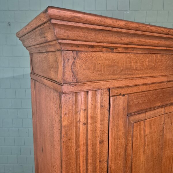 Marburger Schrank Barock 1790 Eiche – Bild 8