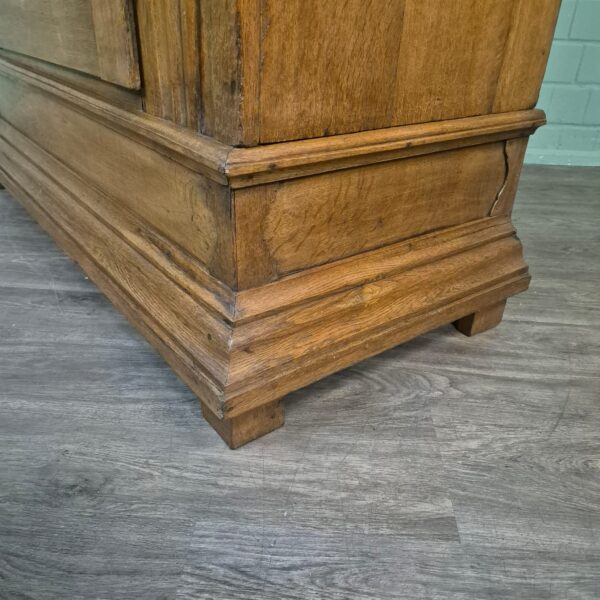 Marburger Schrank Barock 1790 Eiche – Bild 4
